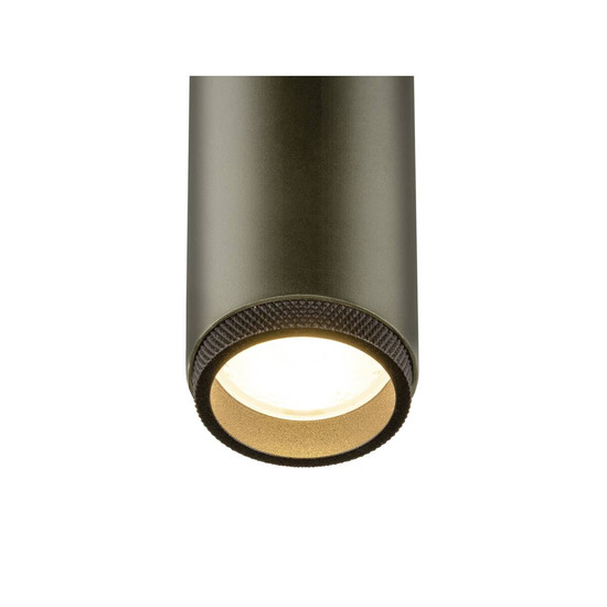 SLV GRIP! M, 1 Spot, zylindrisch, 2700K, 20W, PHASE, 42°, bronze / schwarz 1008423