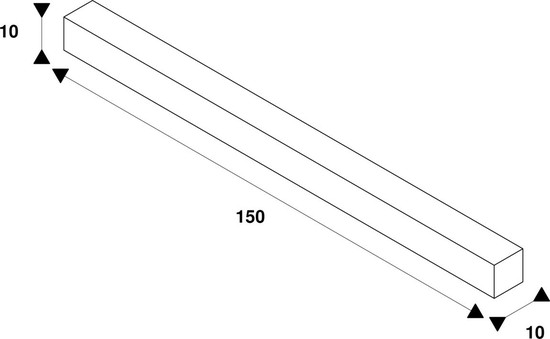 SLV DECONA, Abhängeset, Pendellänge 150cm, schwarz 1008587