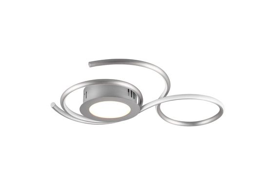 Trio Jive LED Deckenleuchte  36W dimmbar Nickel Matt CCT einstellbare Lichtfarbe