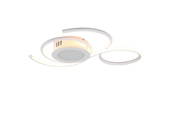 Trio Jive LED Deckenleuchte  36W dimmbar Weiß Matt CCT einstellbare Lichtfarbe Nachtlicht