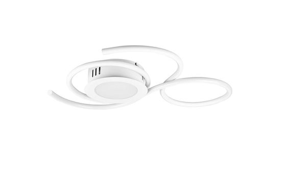 Trio Jive LED Deckenleuchte  36W dimmbar Weiß Matt CCT einstellbare Lichtfarbe Nachtlicht