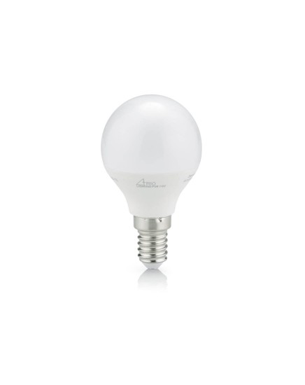 Trio Tropfen LED Lampe E14  4W ⌀4,5cm Weiß warmweiss wie 30w