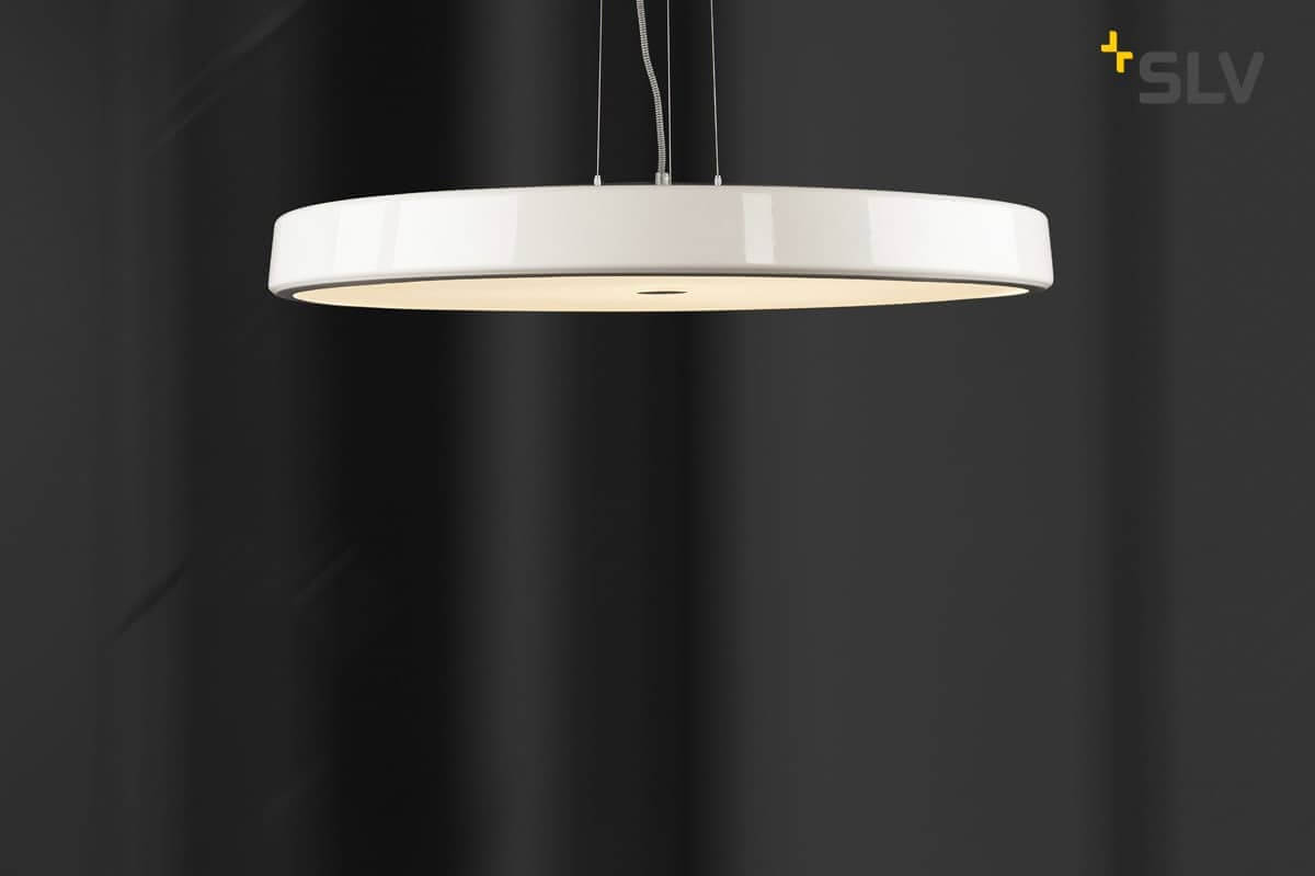 Slv Sphera Pendelleuchte Led 2700k Rund Weiss Gefrostetes Acrylglas O 75cm