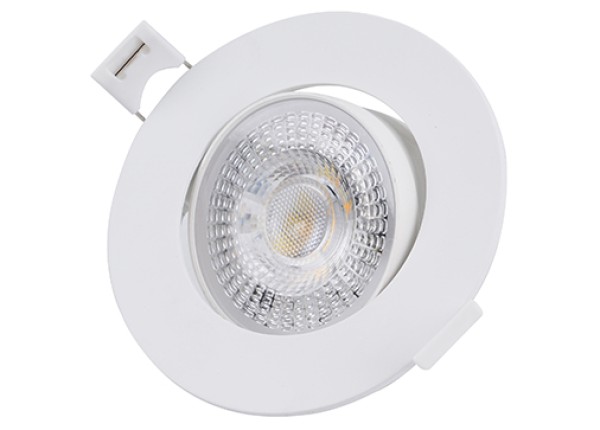 Ledino LED-Einbauleuchte IP44 Einbaustrahler Holstein CW, 5W, 3000/4000/5000 K