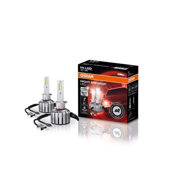 Osram H1 LED Autolampe P14.5s 16W tageslichtweiss mit Night Breaker 4062172373791