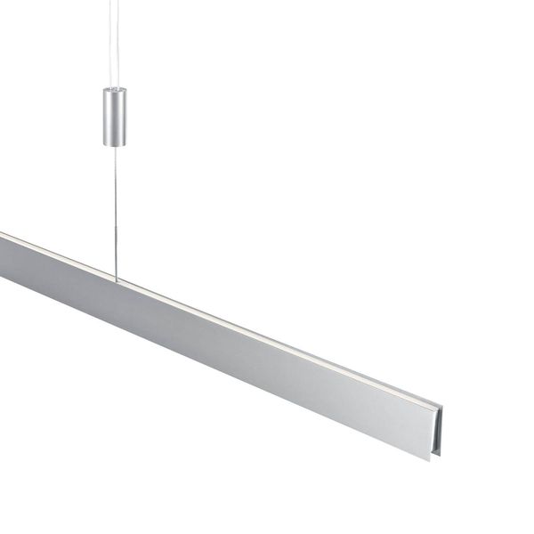 Hell Delta LED Pendelleuchte Warmweiss Dimmbar Aluminium 20505/1-36