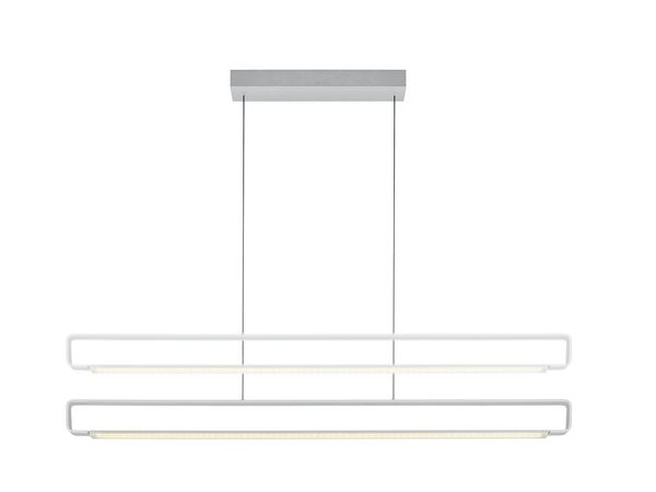 Hell Box LED Pendelleuchte 3-fach Warmweiss Dimmbar Aluminium 20607/1-36