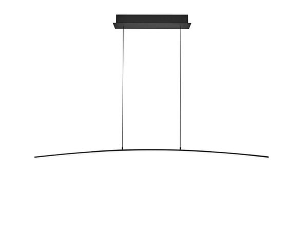 Hell Sira LED Pendelleuchte Dimmbar stufenlos höhenverstellbar Schwarz 20631/1-06