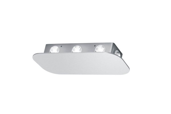 Hell Prince LED Wandleuchte Warmweiss IP54 Aluminium 40224/8-05