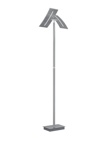 Hell Dual LED Stehleuchte Dimmbar 182cm CCT Nickel matt 60454/1-92