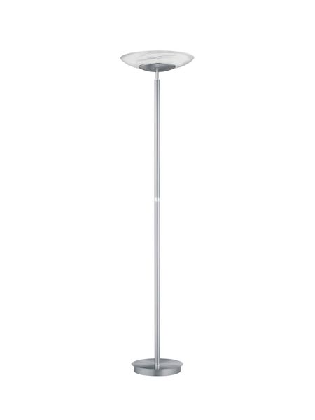 Hell Findus LED Stehleuchte 3-fach Warmweiss Dimmbar 182cm Nickel 60482/1-92