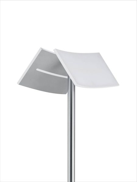 Hell Evolo LED Stehleuchte 2-fach Dimmbar 185cm CCT Nickel 60527/2-92