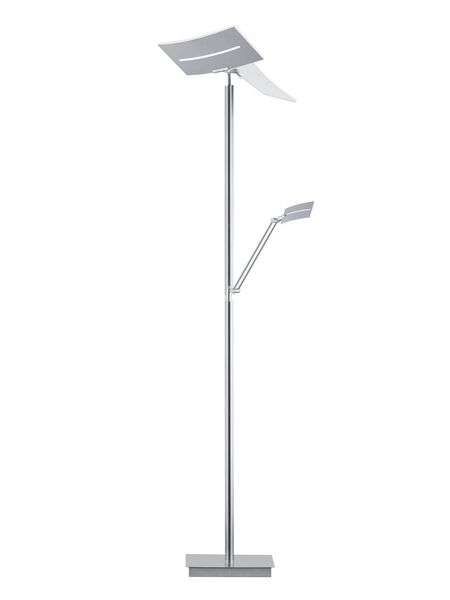 Hell Evolo LED Stehleuchte 2-fach Dimmbar 185cm CCT Nickel 60527/2-92