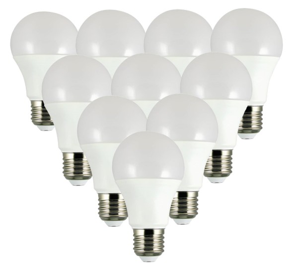 10er-Set Bioledex VEO LED Lampe E27 9W 810Lm Warmweiss = 60W Glühlampe
