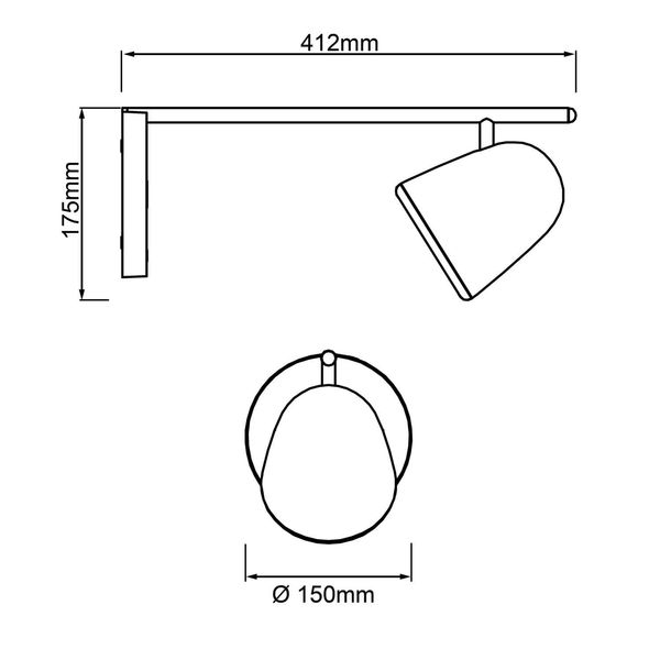 Brilliant Neda LED Tischleuchte mit Induktionsladeschale 5W Weiß Wireless charging, Timer G93099/05