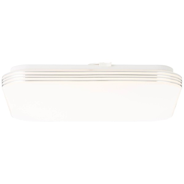 Brilliant Ariella LED Wand- und Deckenleuchte 34x34cm 24W Warmweiß Weiß Chrom G96964/05