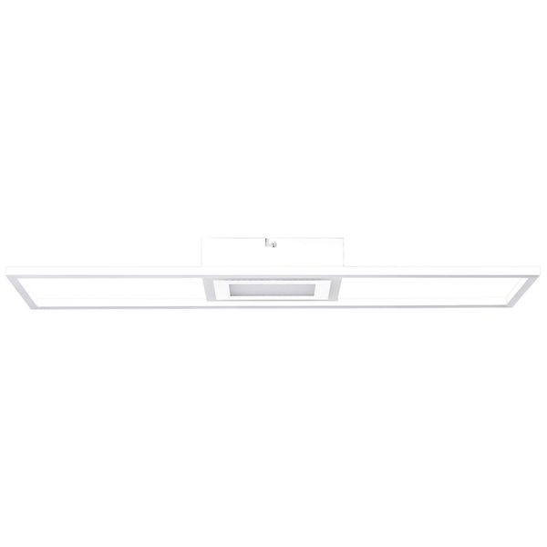 Brilliant Besson LED Deckenleuchte 75x22cm 32W Warmweiß Weiß Memory Funktion G99369/05