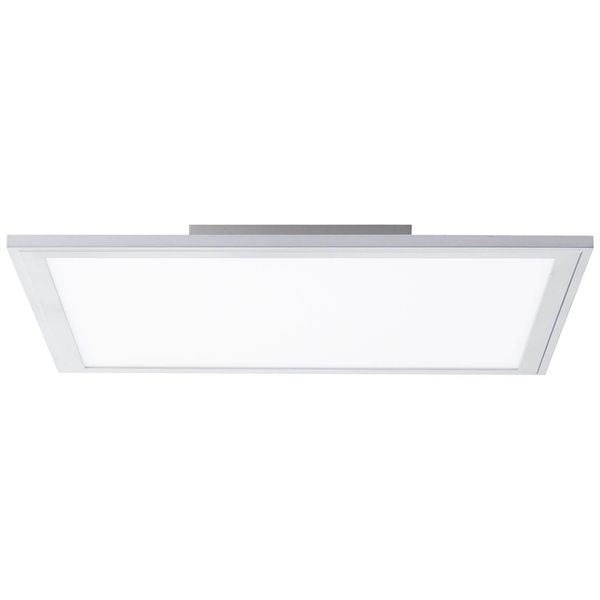 Brilliant Flat LED Deckenaufbau-Paneel 40x40cm 24W Silber Memory Funktion, Nachtlicht, Timer G99510/58