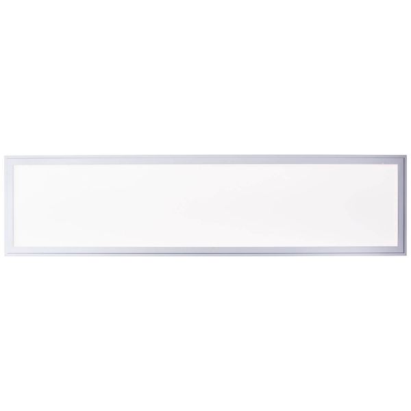 Brilliant Flat LED Deckenaufbau-Paneel 100x25cm 32W Silber Memory Funktion, Nachtlicht, Timer G99511/58