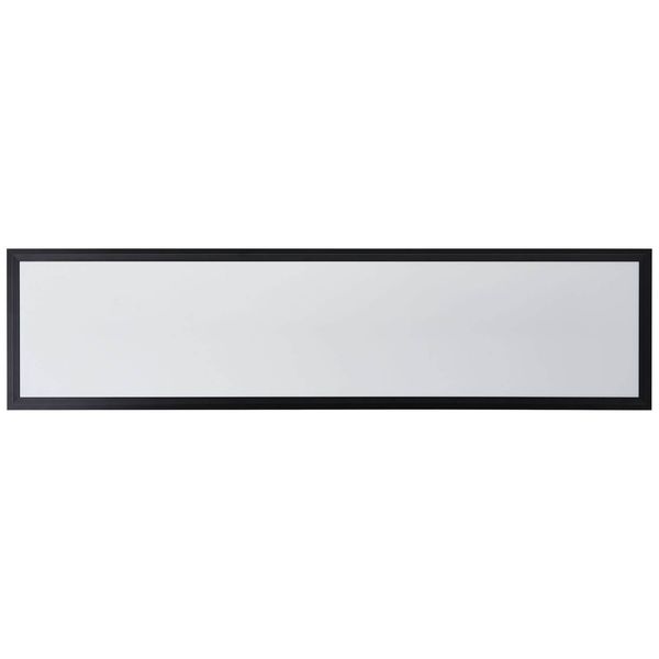 Brilliant Briston LED Deckenaufbau-Paneel 100x25cm 24W Neutralweiß Schwarz G99930A06