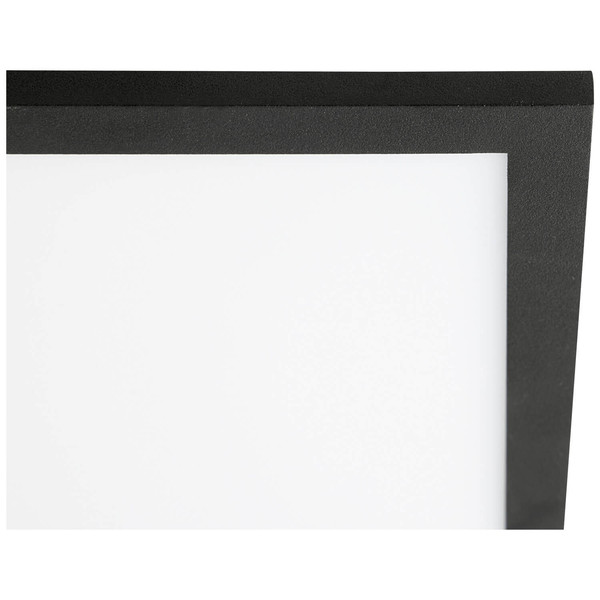 Brilliant Buffi LED Deckenaufbau-Paneel 40x40cm 24W Neutralweiß Sand Schwarz G90356A26