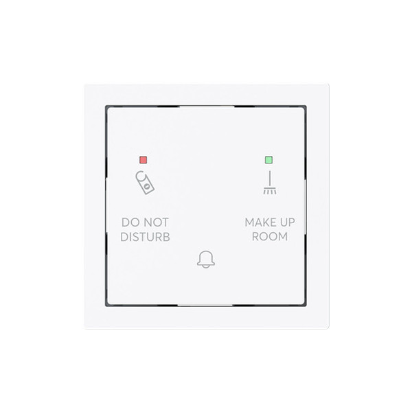 Busch-Jaeger Klingeltaster DND/MUR mit Bedruckung DND/MUR Flureinheit 24V 2CKA001751A3321 2059 UC-44G