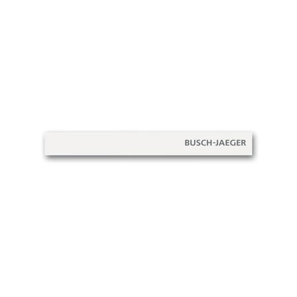 Busch-Jaeger Standardabschlussleiste unten mit Schriftzug Busch-priOn 2CKA006310A0151 6349-24G-101