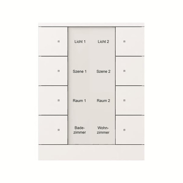 Busch-Jaeger Bedienelement 8-fach Busch-Tenton 2CKA006330A0013 SB/U8.0.11-84