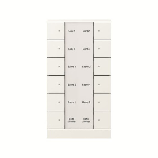 Busch-Jaeger Bedienelement 12-fach Busch-Tenton 2CKA006330A0075 SB/U12.0.11-884