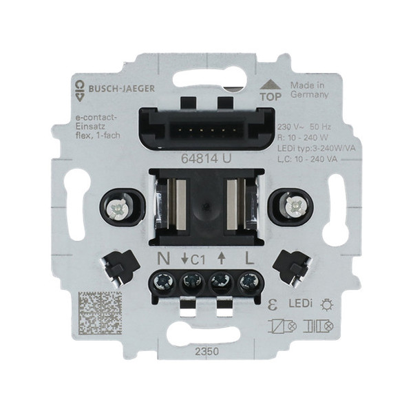 Busch-Jaeger e-contact-Einsatz flex 230V 230VAC 2CKA006800A3047 64814 U