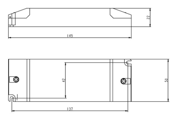 Dotlux 4521-24 LED-Netzteil CV 24V DC 0-30W 0-1,25A dimmbar Phasenan/abschnitt IP20