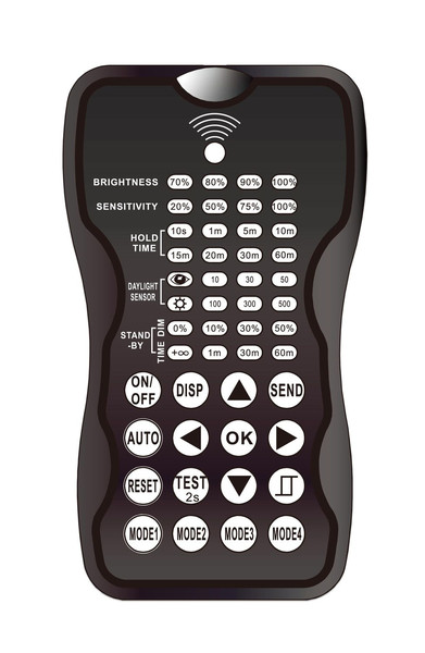 Dotlux 4902 Infrarot-Fernbedienung für LIGHTSHOWERsmart Radar und PIR Sensoren