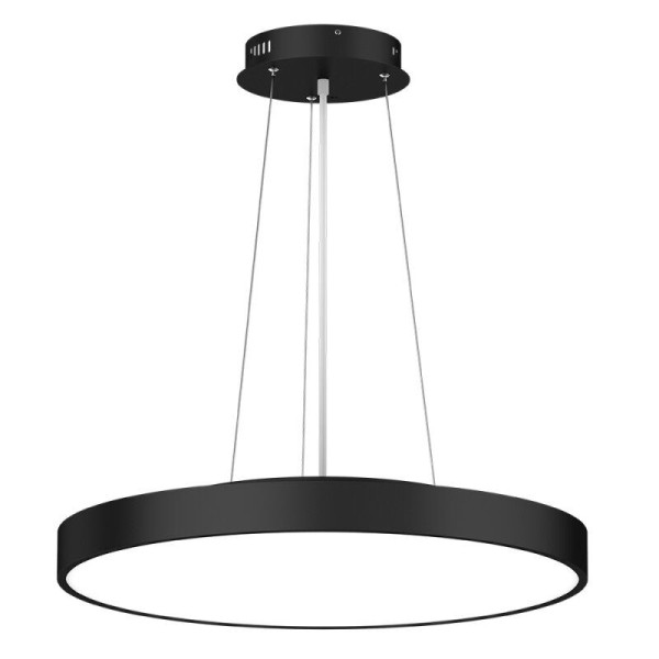 Dotlux 5201-199090 LED-Leuchte DISCugr Ø600mm 60W COLORselect und POWERselect schwarz