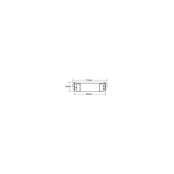 Dotlux 5271-1 LED-Verstärker max. 360W für einfarbige LED-Streifen 1 Kanal 1x15 A (12-24V)