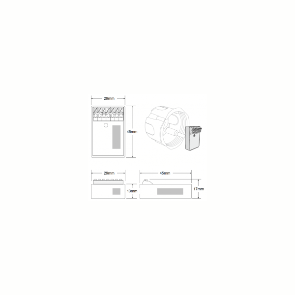 Dotlux 5455 CASAMBI 4-fach Tasteninterface mini