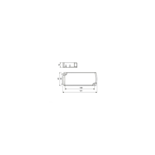 Dotlux 6355-12 LED-Netzteil CV 12V/DC 20W 0-1,67A SELV IP20