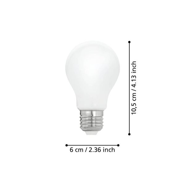 Eglo 110032 LED E27 Leuchtmittel 1x4W Ø60mm warmweiss