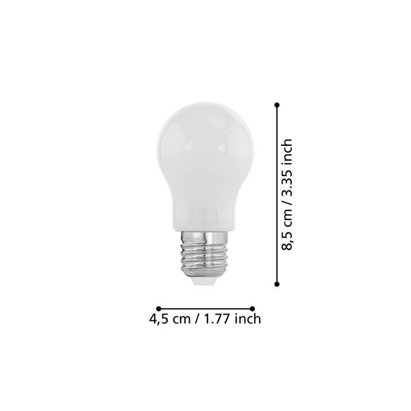 Eglo 110037 LED E27 Leuchtmittel 1x7W Ø45mm warmweiss