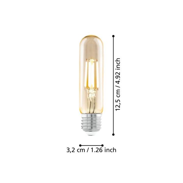 Eglo 110056 LED E27 Leuchtmittel 1x4W Ø32mm warmweiss