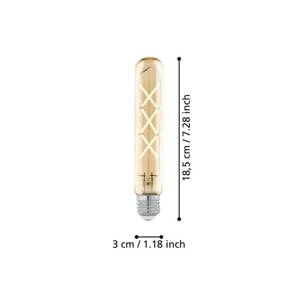 Eglo 110057 LED E27 Leuchtmittel 1x4W Ø30mm warmweiss