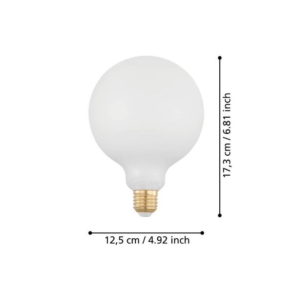 Eglo 110123 LED E27 Leuchtmittel 1x7,5W Ø125mm warmweiss dimmbar