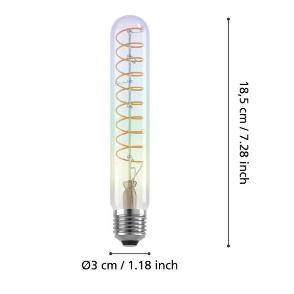 Eglo 110204 LED E27 Leuchtmittel 1x4W Ø30mm warmweiss dimmbar