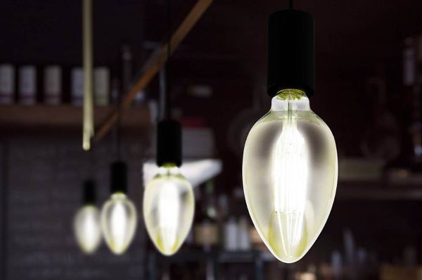 EGLO Vintage Spezial E27 LED Lampe B80 4W 3000K warmweiss dimmbar