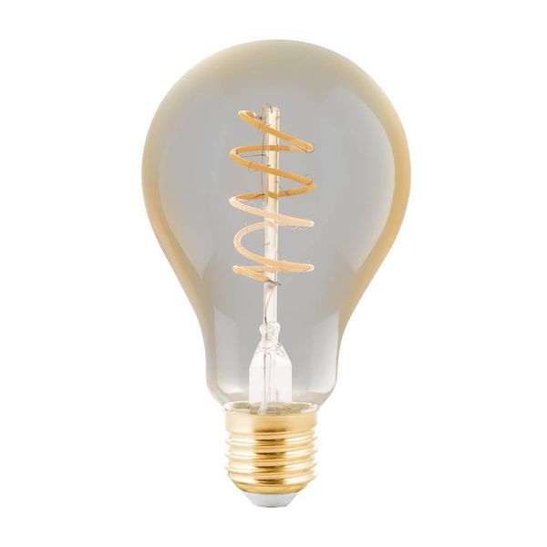 EGLO Vintage Spezial E27 LED Lampe 4W 2200K extra-warmweiss bernstein amber dimmbar