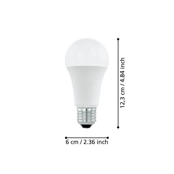 Eglo 11933 LED E27 Leuchtmittel 1x7,8W Ø60mm warmweiss