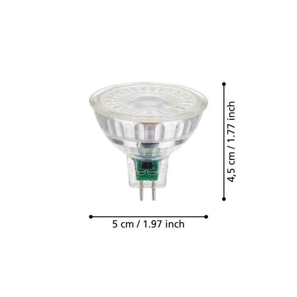 Eglo 12246 LED GU5,3 2-fach Leuchtmittel 2x1,8W Ø50mm warmweiss