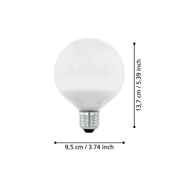 Eglo 12267 LED E27 Leuchtmittel 1x8,8W Ø95mm warmweiss