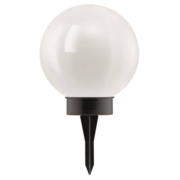 Eglo LED Aussenleuchte Kugel Ø20cm weiss Solarbetrieb mit Schalter