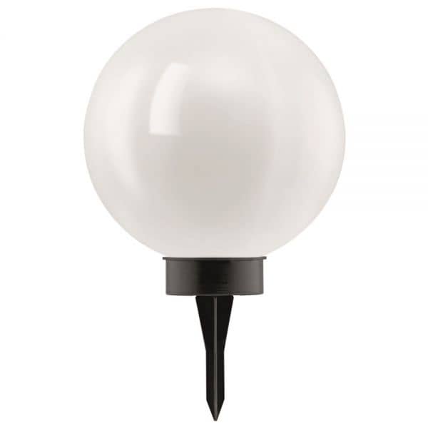 Eglo LED Aussenleuchte Kugel Ø25cm weiss Solarbetrieb mit Schalter