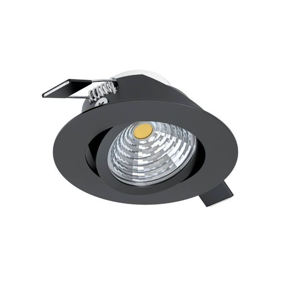 Eglo 33997 SALICETO LED Spotleuchte 6W Ø88mm Schwarz neutralweiss dimmbar